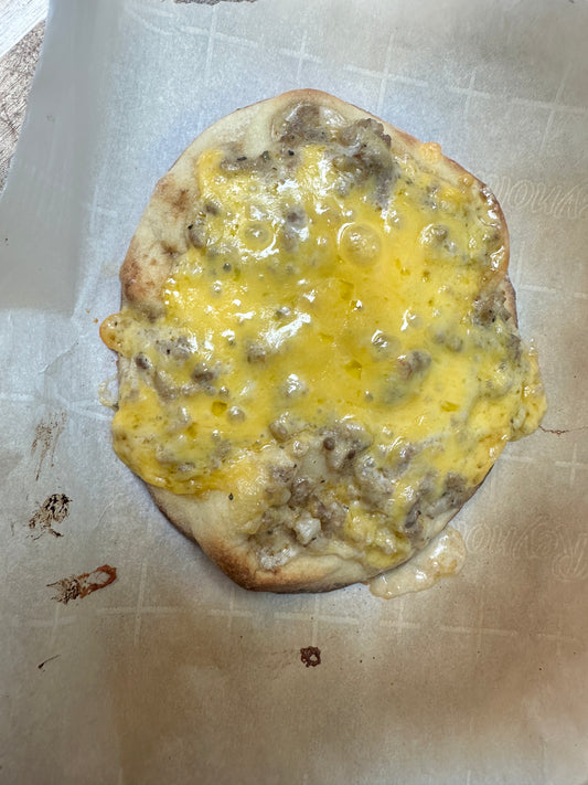 Biscuit and Gravy Pizza