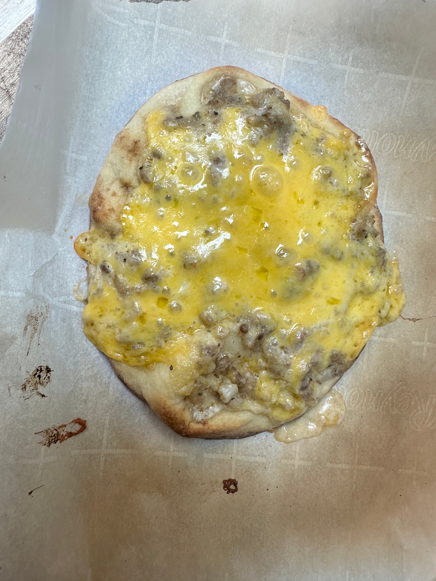 Biscuit and Gravy Flatbread